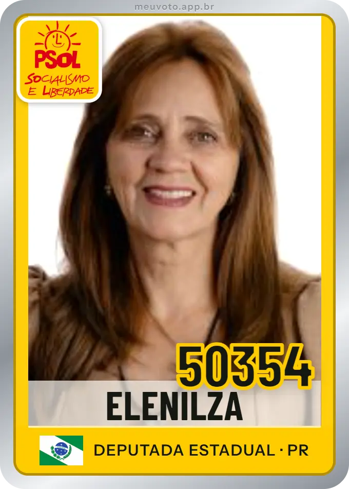 Carta de Elenilza, número 50354, PSOL