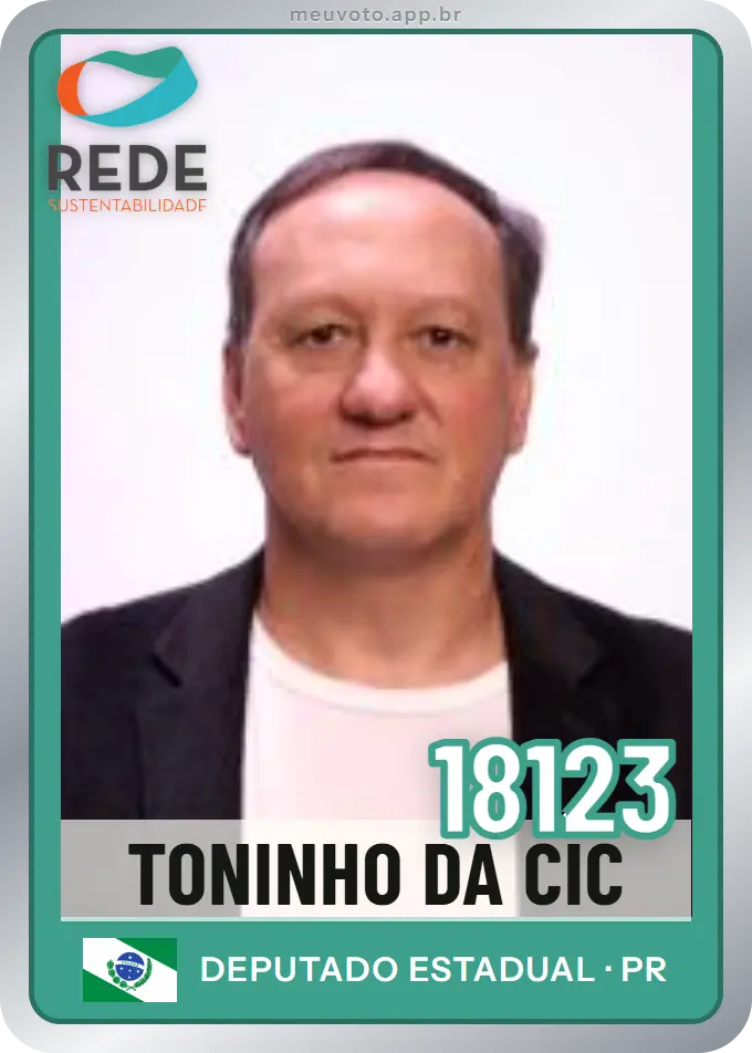 Carta de Toninho da Cic, número 18123, Rede