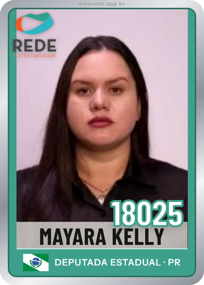 Carta de Mayara Kelly, número 18025, Rede