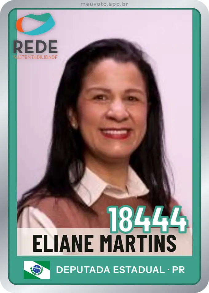 Carta de Eliane Martins, número 18444, Rede