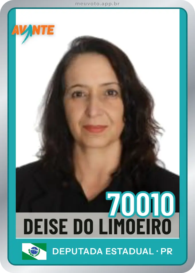 Carta de Deise do Limoeiro, número 70010, Avante
