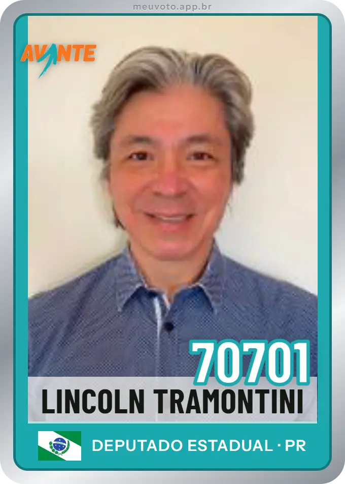 Carta de Lincoln Tramontini, número 70701, Avante