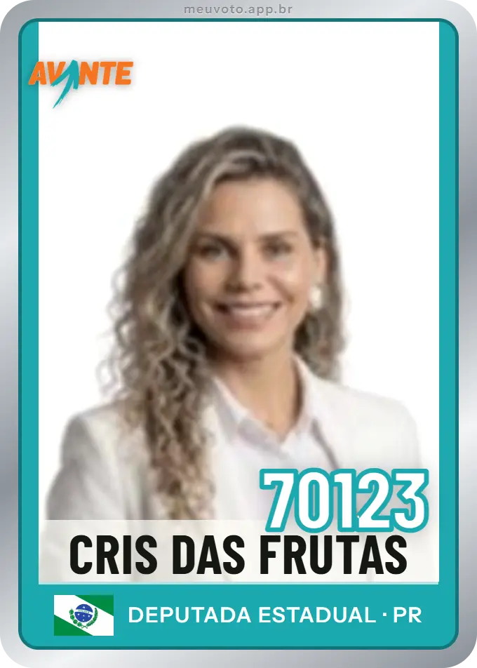 Carta de Cris das Frutas, número 70123, Avante