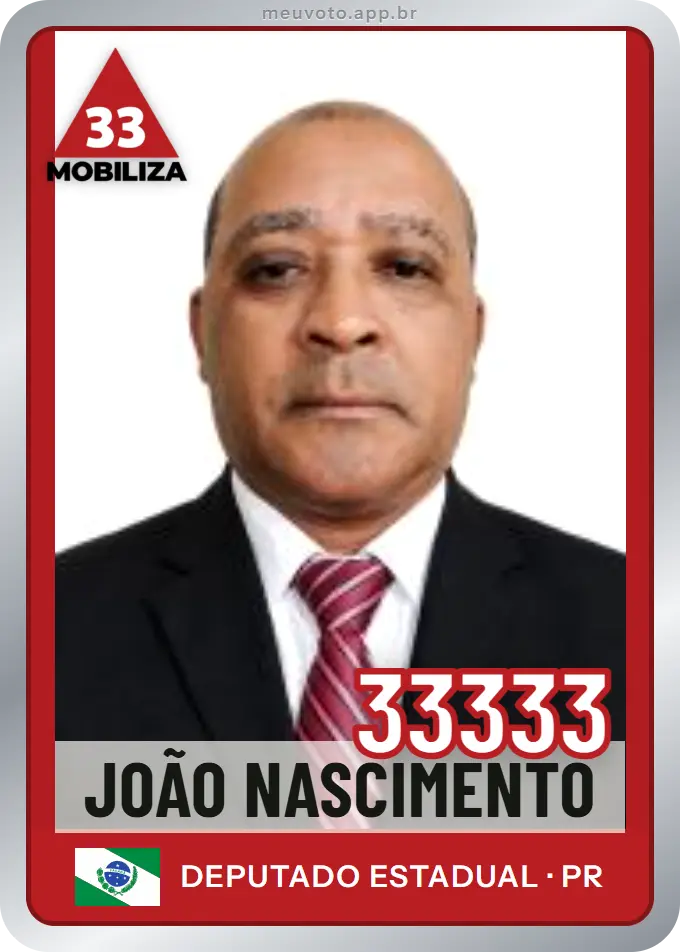 Carta de João Nascimento, número 33333, Mobiliza