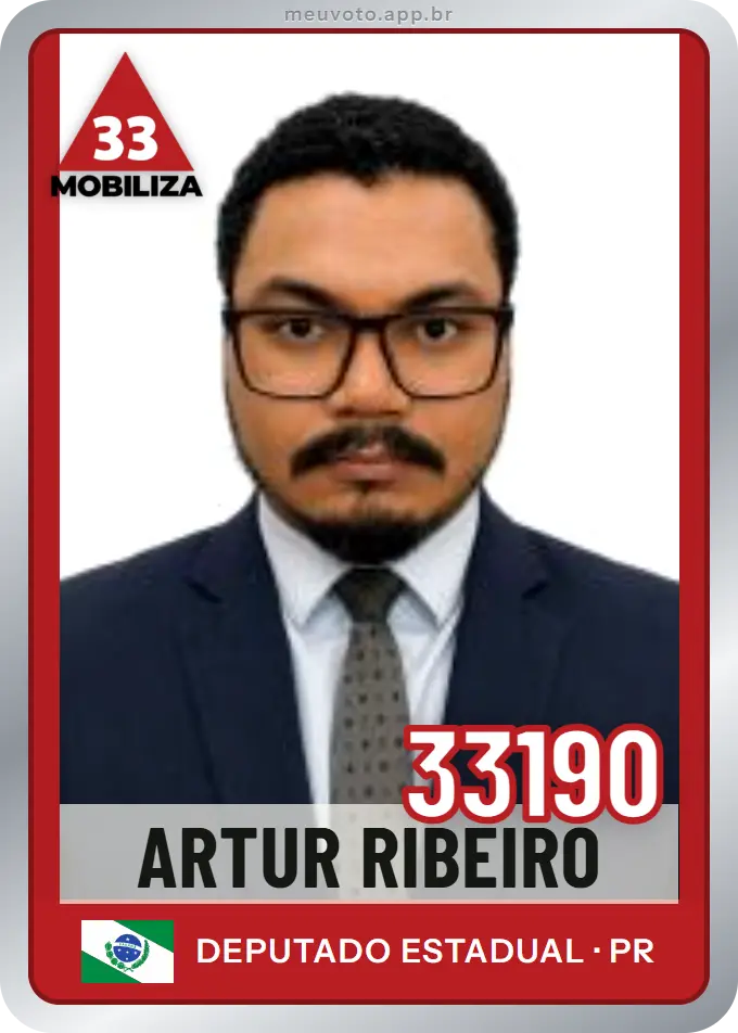 Carta de Artur Ribeiro, número 33190, Mobiliza