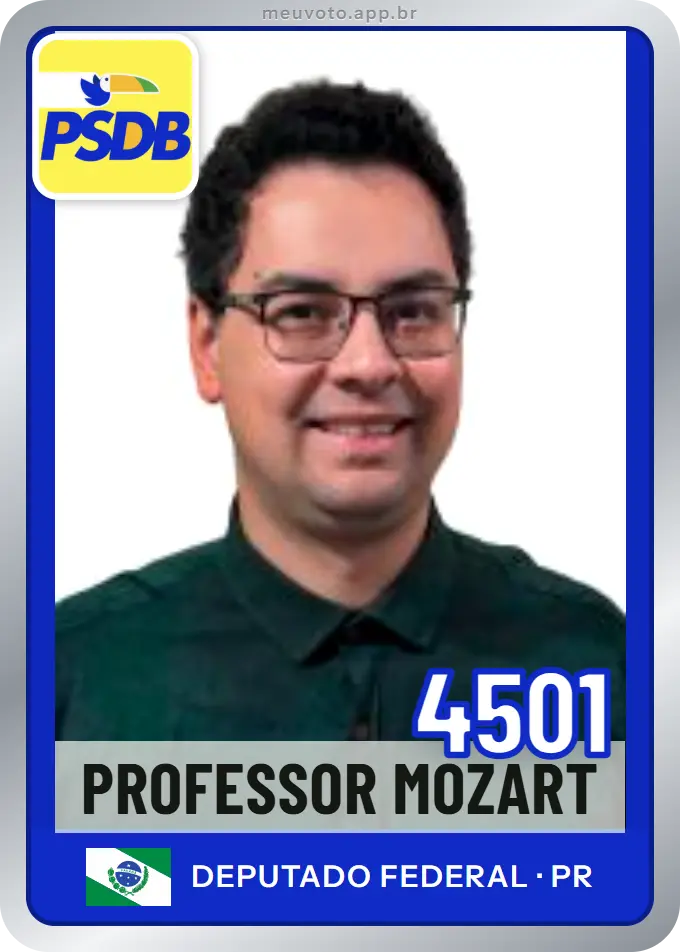 Carta de Professor Mozart, número 4501, PSDB
