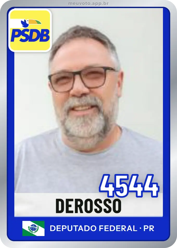 Carta de Derosso, número 4544, PSDB