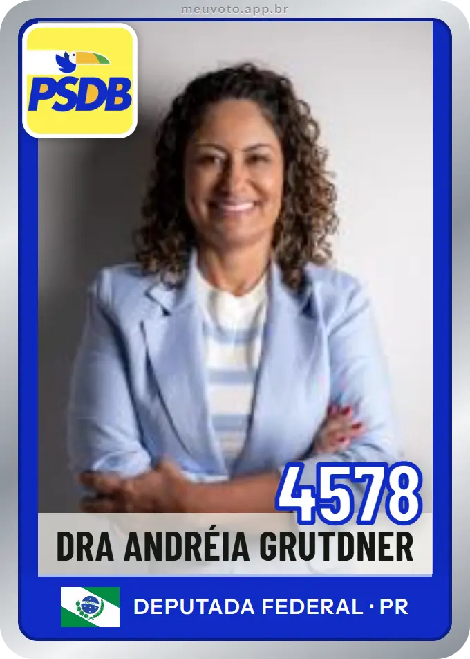 Carta de Dra Andréia Grutdner, número 4578, PSDB