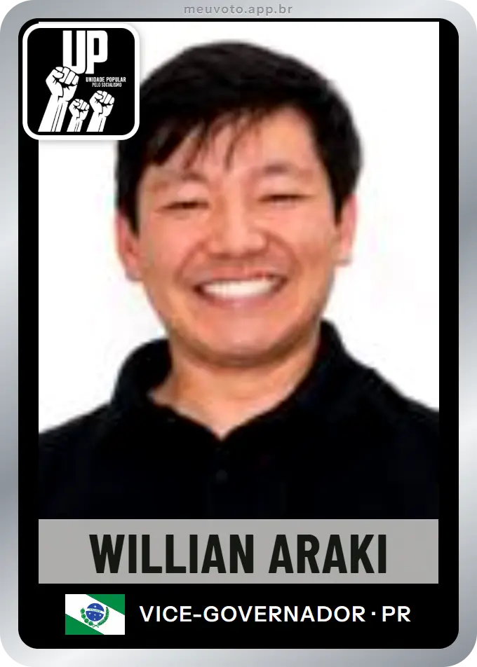 Carta de Willian Araki, UP