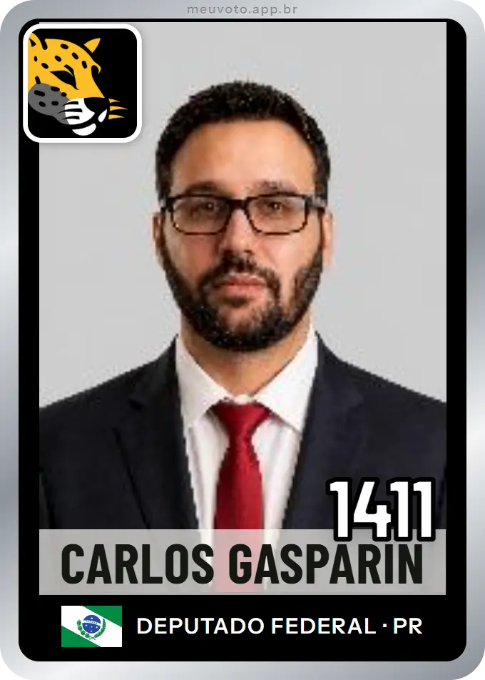 Carta de Carlos Gasparin, número 1411, Missão