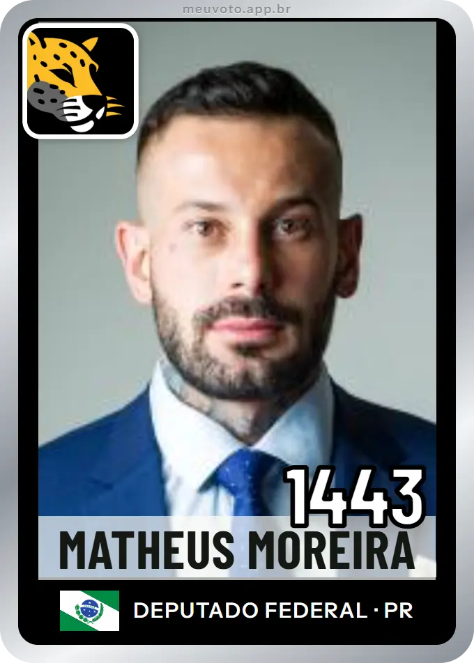 Carta de Matheus Moreira, número 1443, Missão