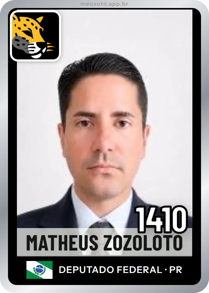 Carta de Matheus Zozoloto, número 1410, Missão