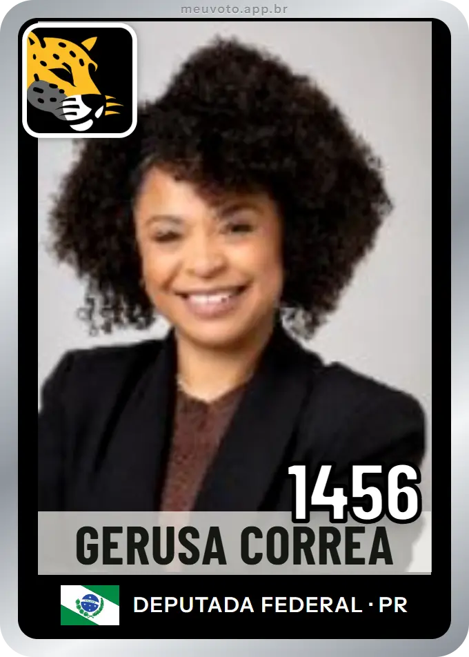 Carta de Gerusa Correa, número 1456, Missão