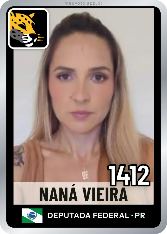 Carta de Naná Vieira, número 1412, Missão