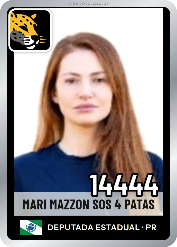 Carta de Mari Mazzon Sos 4 Patas, número 14444, Missão