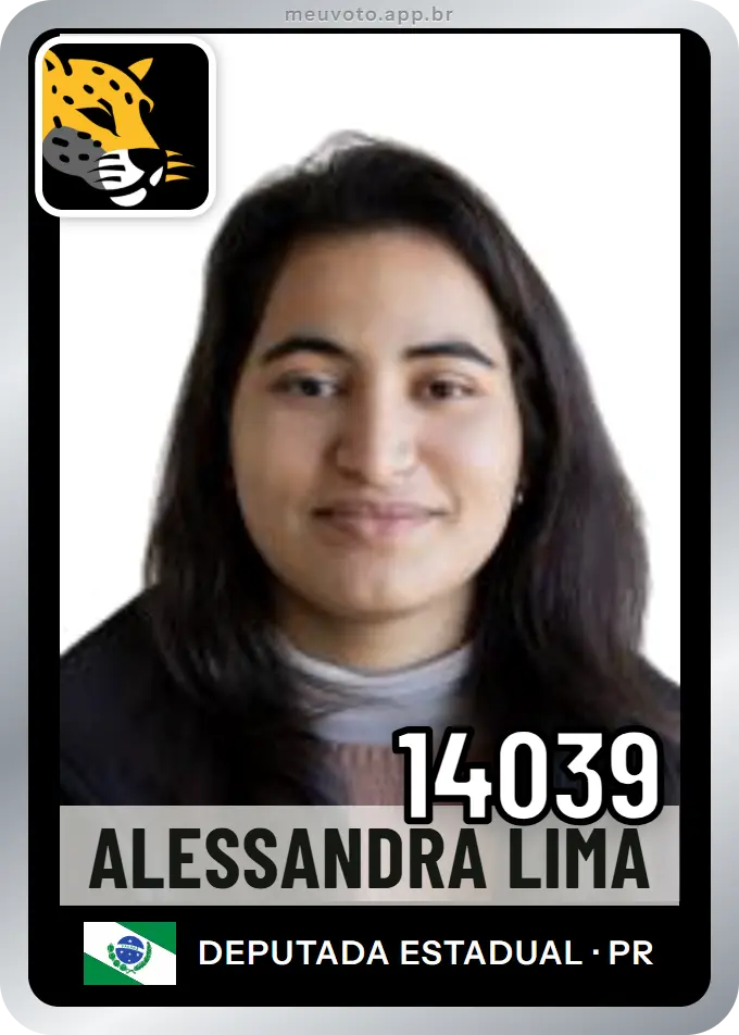 Carta de Alessandra Lima, número 14039, Missão