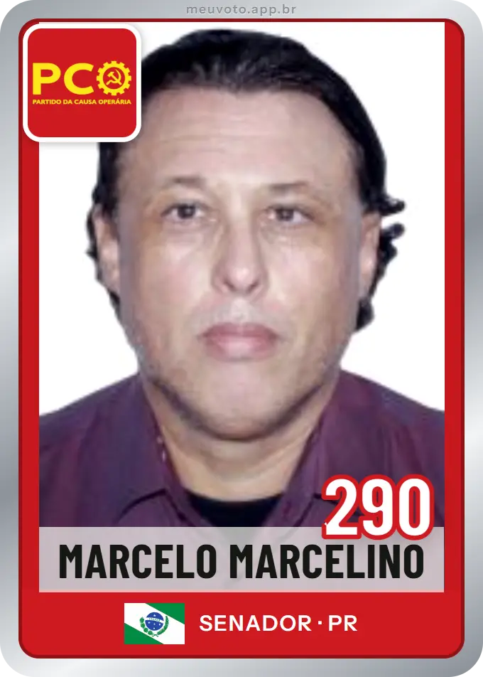 Carta de Marcelo Marcelino, número 290, PCO