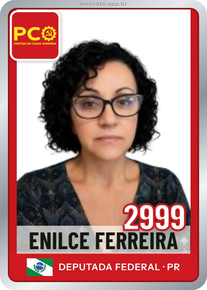 Carta de Enilce Ferreira, número 2999, PCO