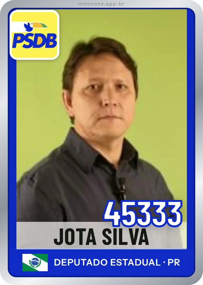 Carta de Jota Silva, número 45333, PSDB