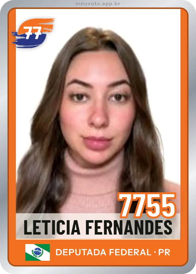 Carta de Leticia Fernandes, número 7755, Solidariedade
