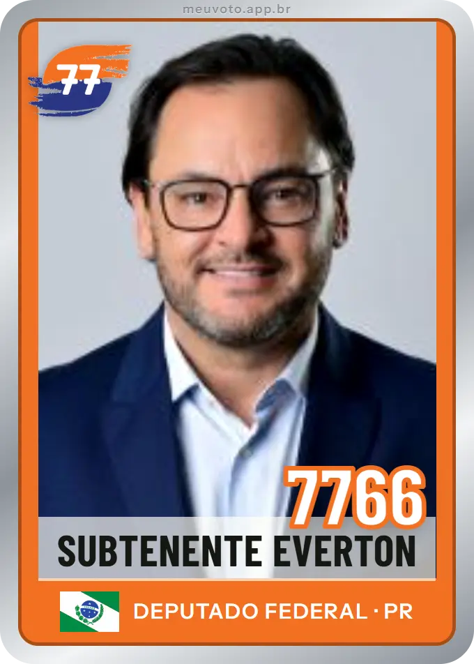 Carta de Subtenente Everton, número 7766, Solidariedade