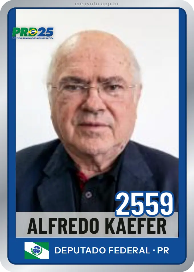 Carta de Alfredo Kaefer, número 2559, PRD