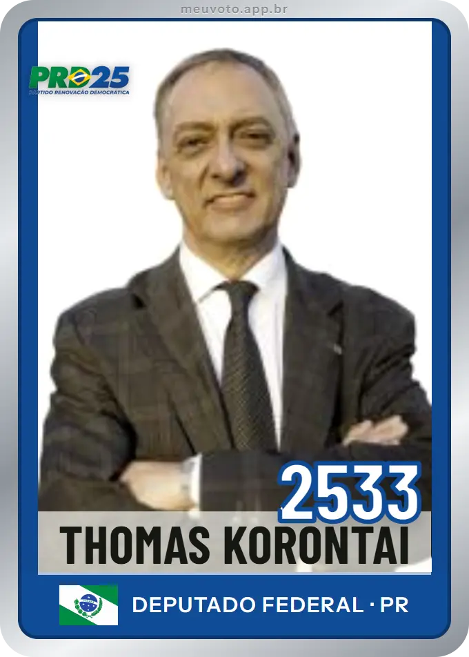 Carta de Thomas Korontai, número 2533, PRD