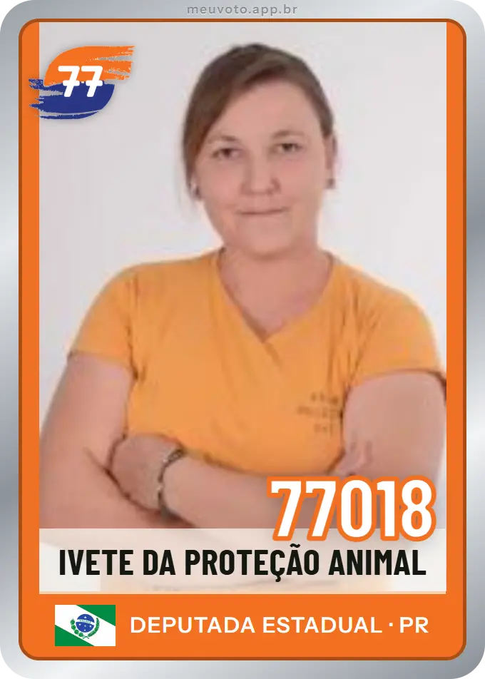 Carta de Ivete da Proteção Animal, número 77018, Solidariedade