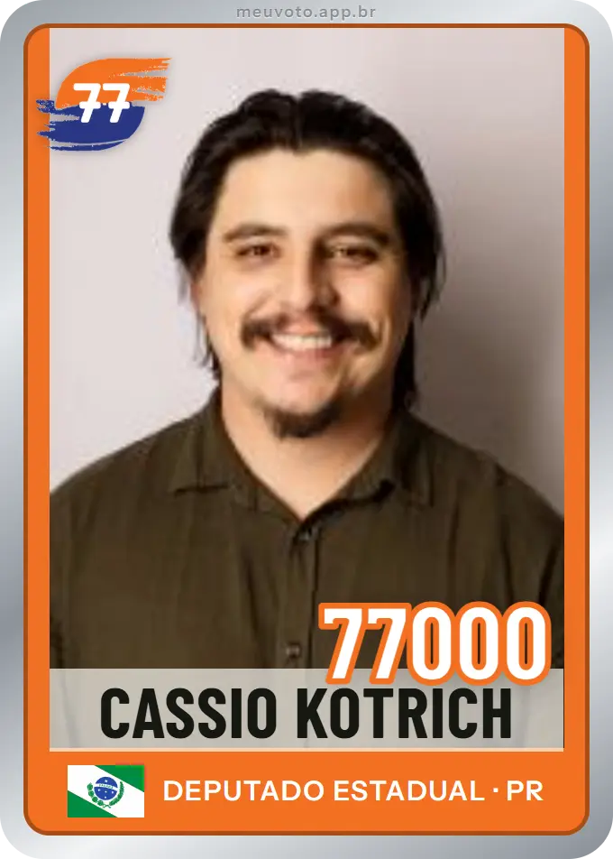 Carta de Cassio Kotrich, número 77000, Solidariedade