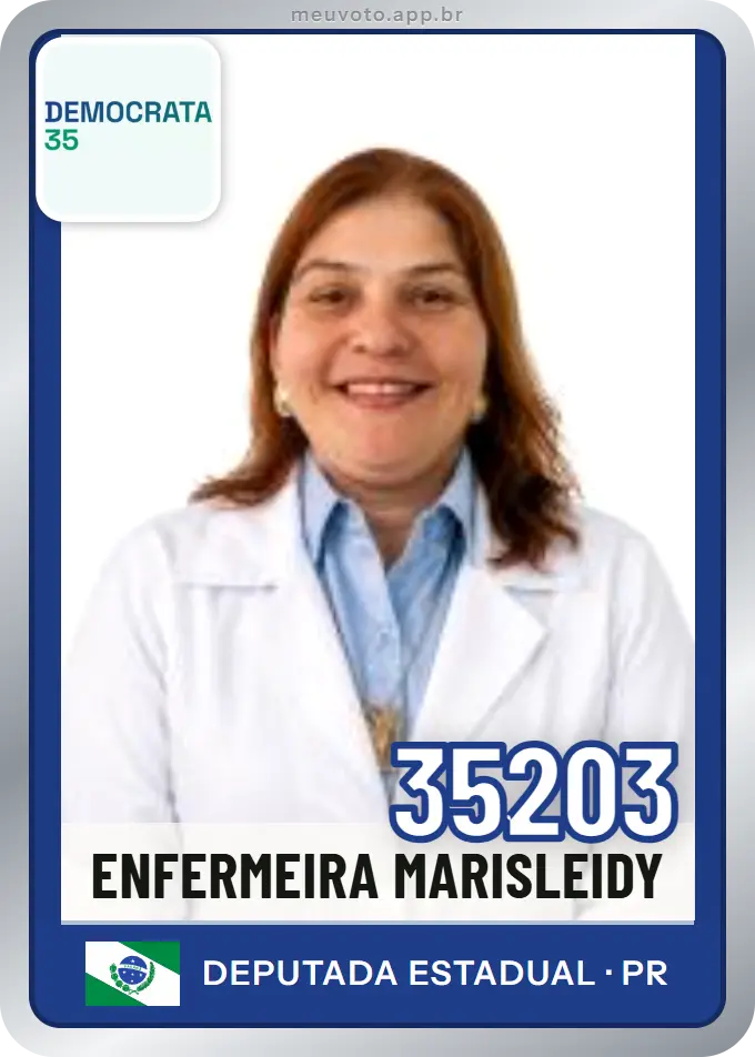Carta de Enfermeira Marisleidy, número 35203, Democrata