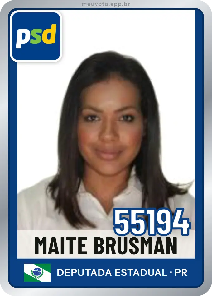Carta de Maite Brusman, número 55194, PSD