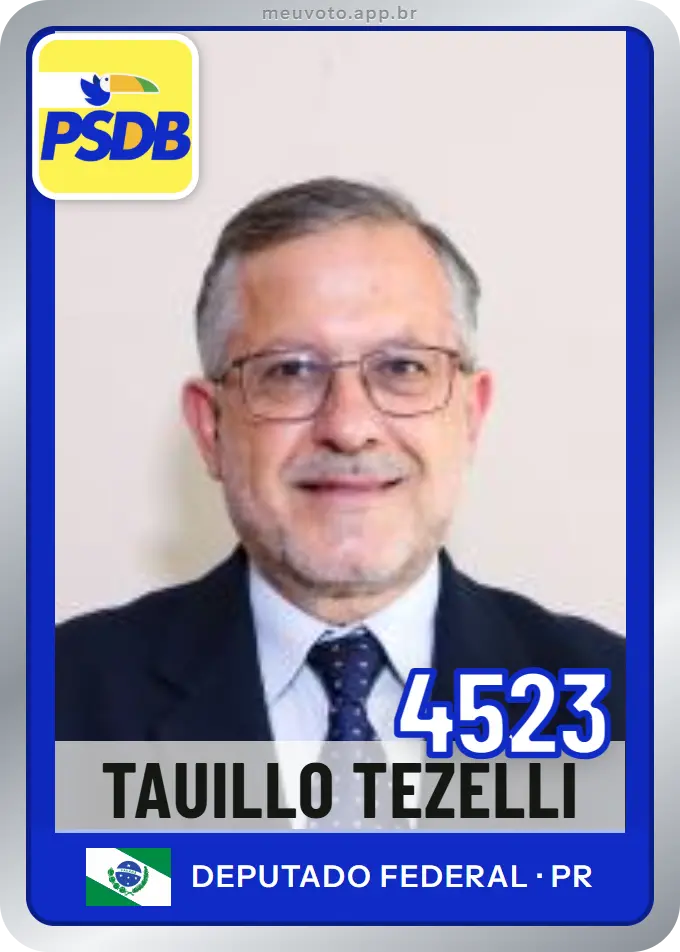 Carta de Tauillo Tezelli, número 4523, PSDB