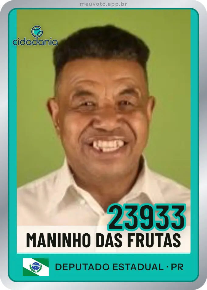 Carta de Maninho das Frutas, número 23933, Cidadania