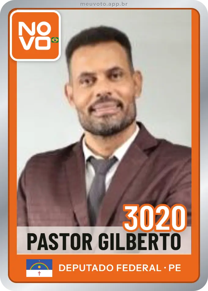 Carta de Pastor Gilberto, número 3020, Novo
