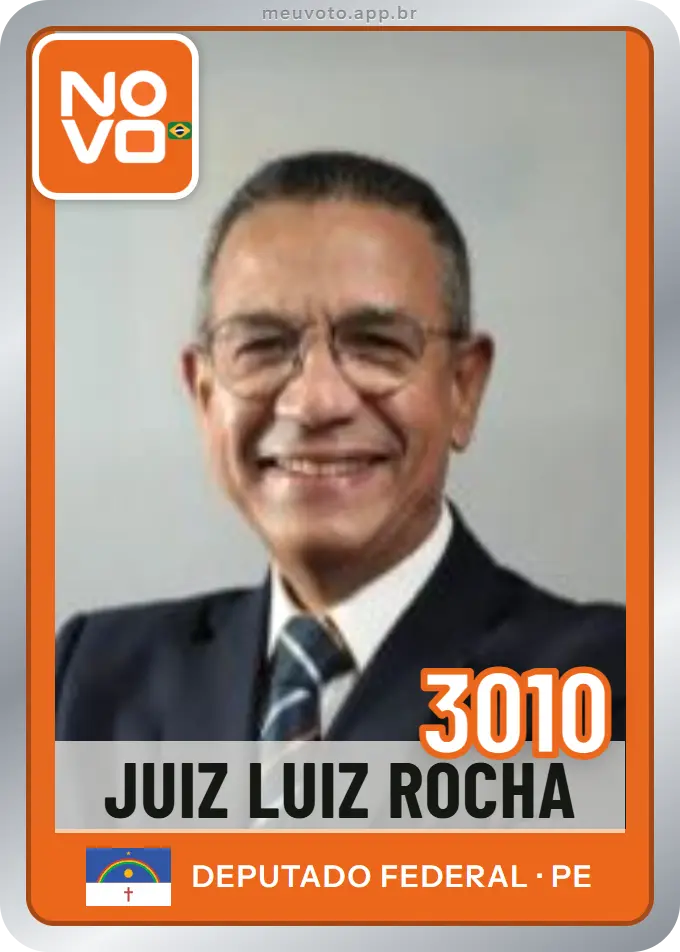 Carta de Juiz Luiz Rocha, número 3010, Novo