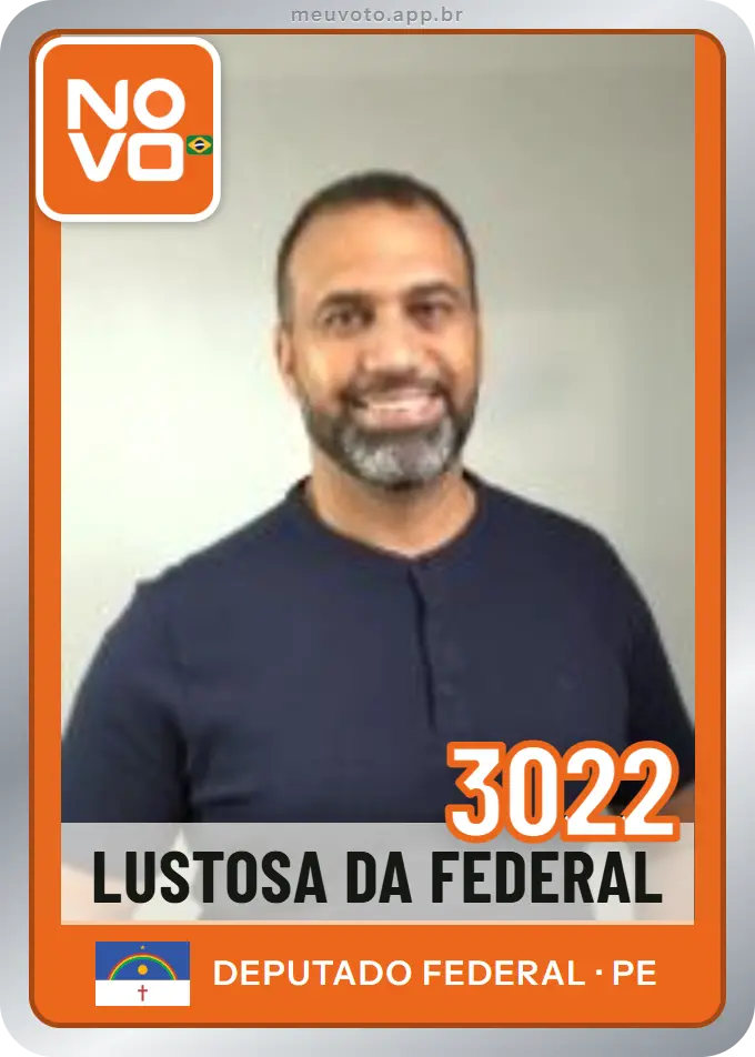 Carta de Lustosa da Federal, número 3022, Novo