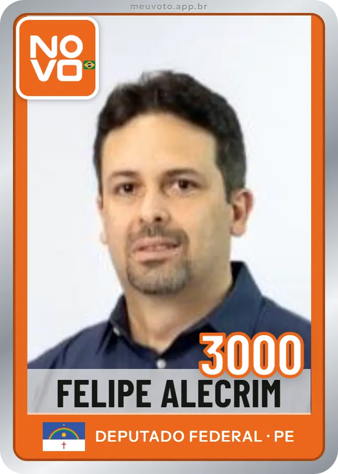 Carta de Felipe Alecrim, número 3000, Novo