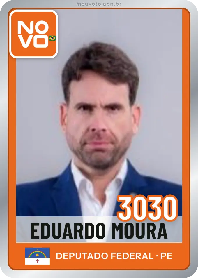 Carta de Eduardo Moura, número 3030, Novo