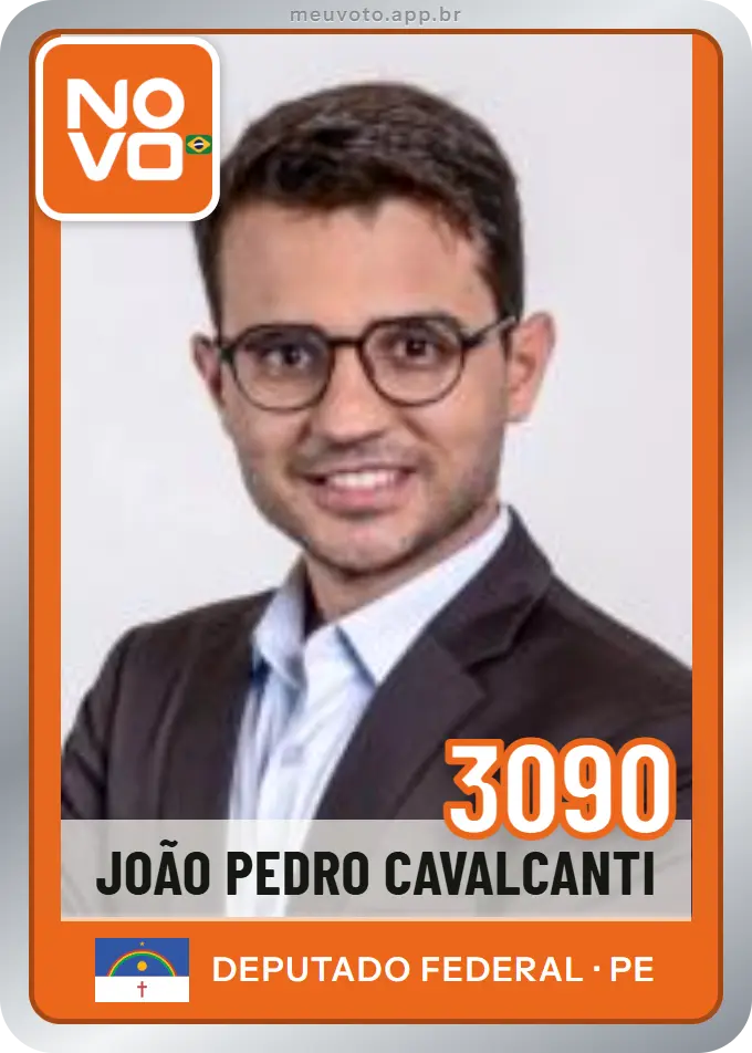 Carta de João Pedro Cavalcanti, número 3090, Novo