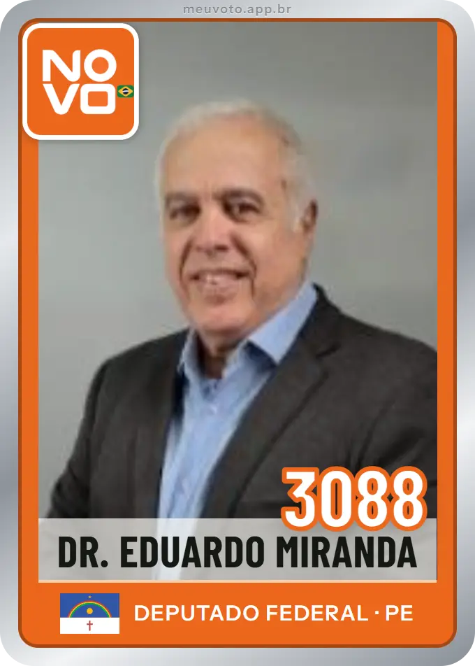 Carta de Dr. Eduardo Miranda, número 3088, Novo
