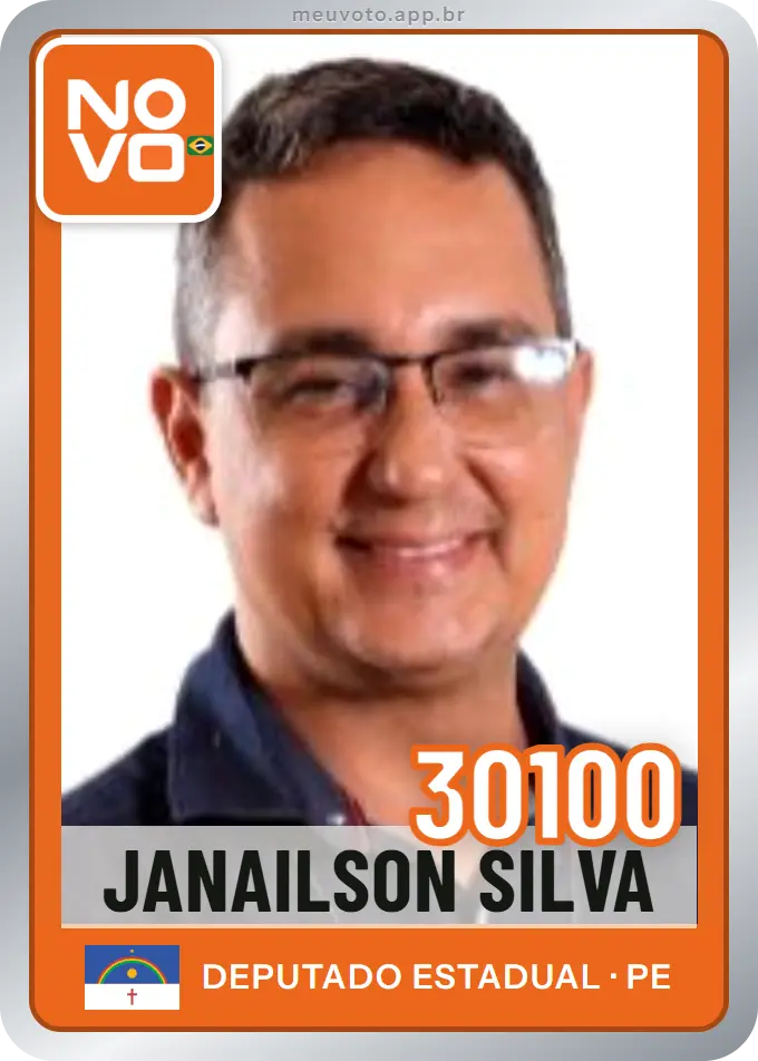 Carta de Janailson Silva, número 30100, Novo