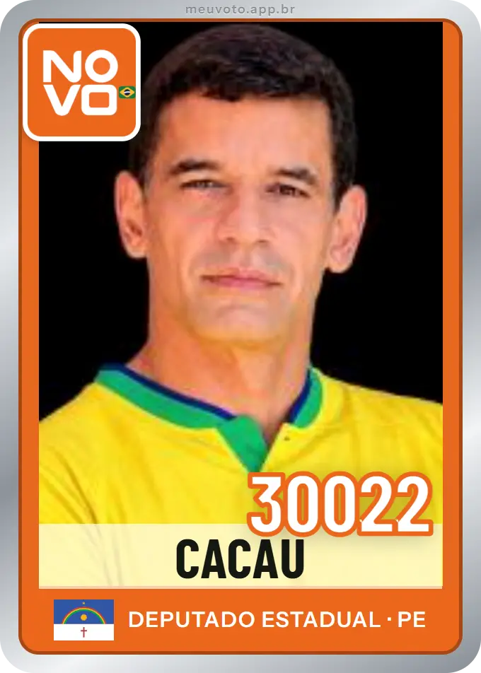 Carta de Cacau, número 30022, Novo