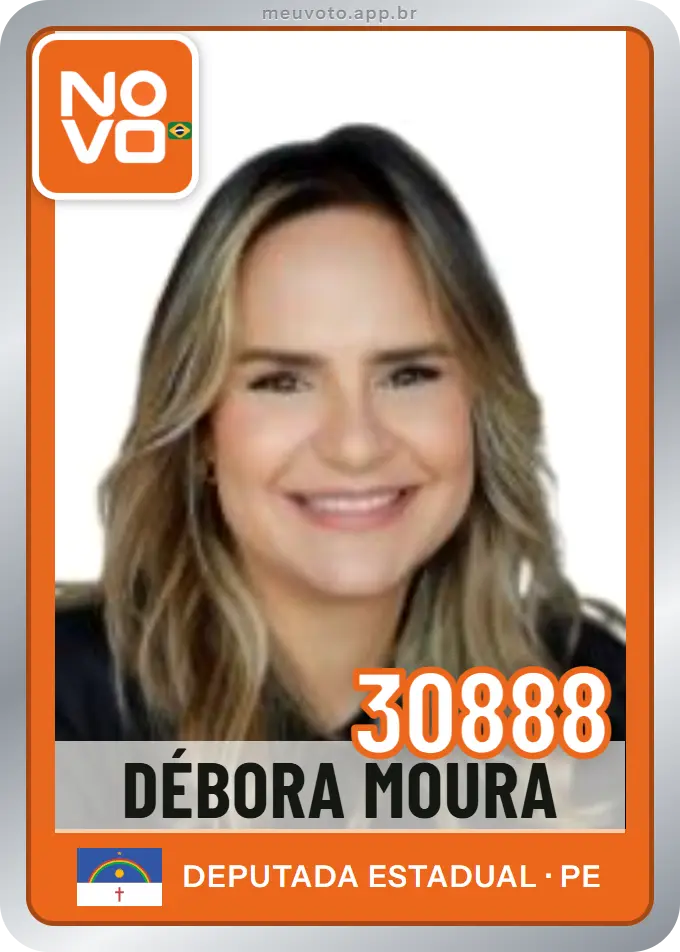 Carta de Débora Moura, número 30888, Novo