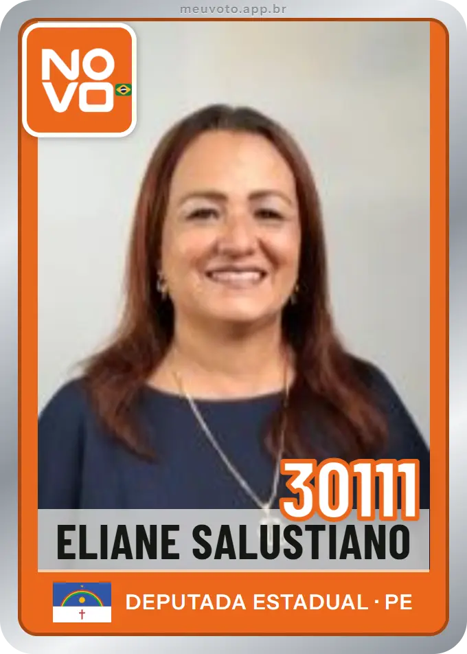 Carta de Eliane Salustiano, número 30111, Novo