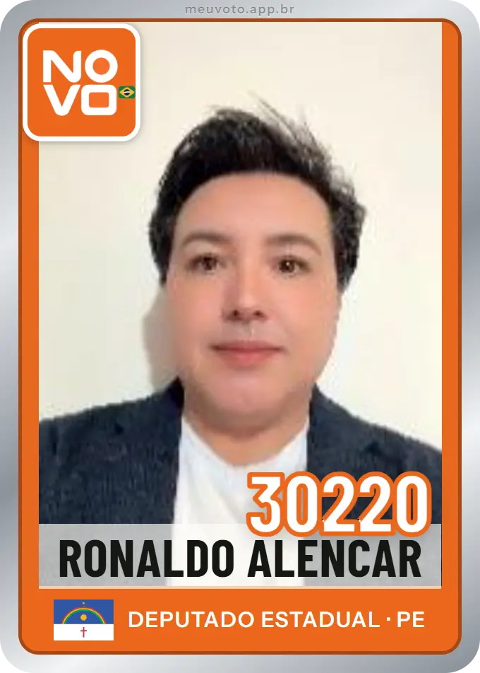 Carta de Ronaldo Alencar, número 30220, Novo