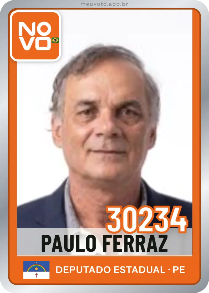 Carta de Paulo Ferraz, número 30234, Novo