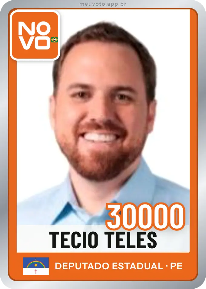 Carta de Tecio Teles, número 30000, Novo