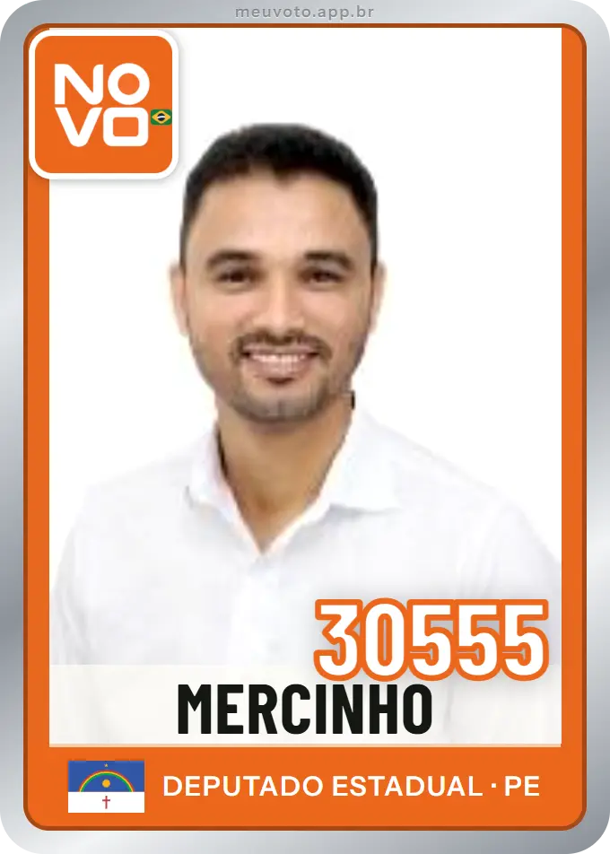 Carta de Mercinho, número 30555, Novo