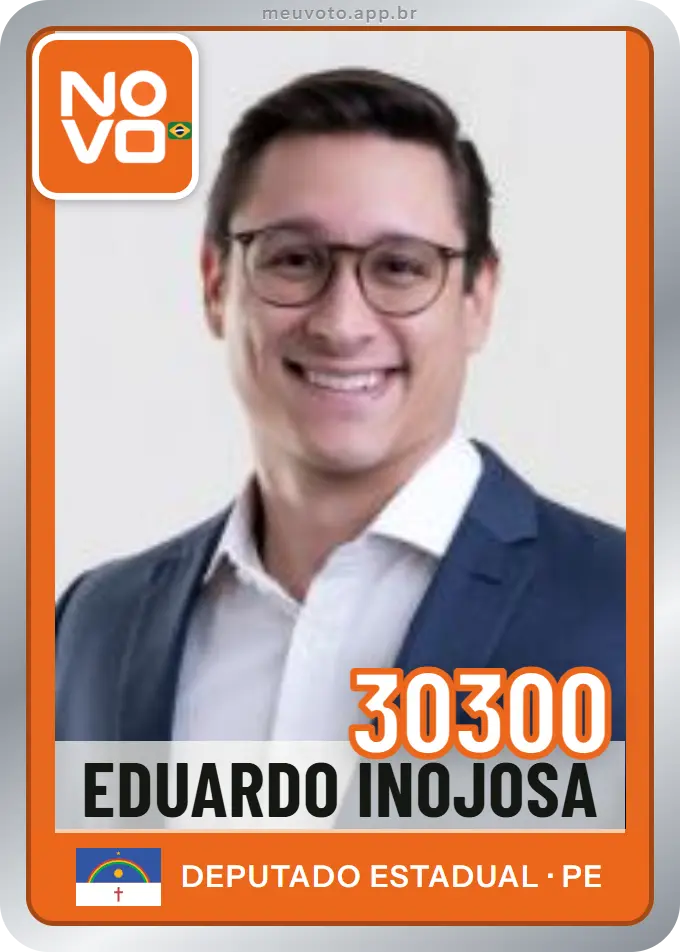 Carta de Eduardo Inojosa, número 30300, Novo