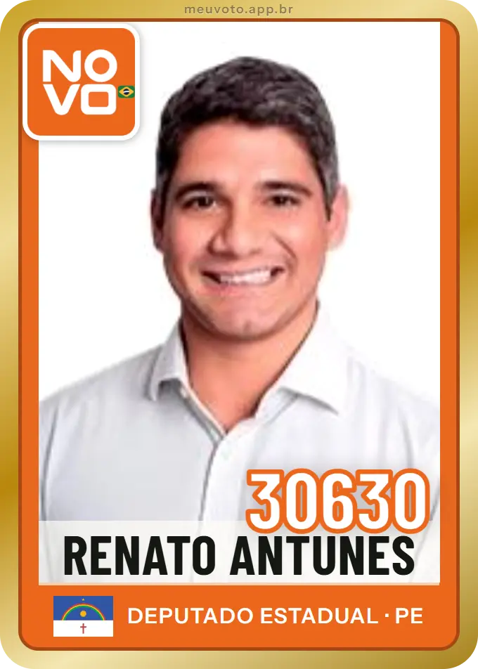 Carta de Renato Antunes, número 30630, Novo